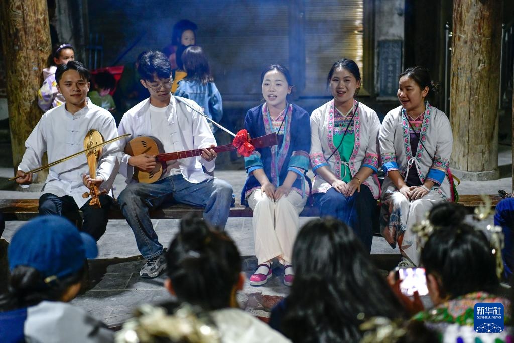 图片故事丨侗歌传承背后的青春歌者 图片故事丨侗歌传承背后的青春歌者