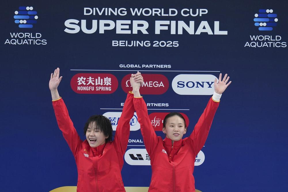 跳水世界杯总决赛第二日看点:全红婵陈芋汐 “水立方” 巅峰对决 跳水世界杯总决赛第二日看点:全红婵陈芋汐 “水立方” 巅峰对决