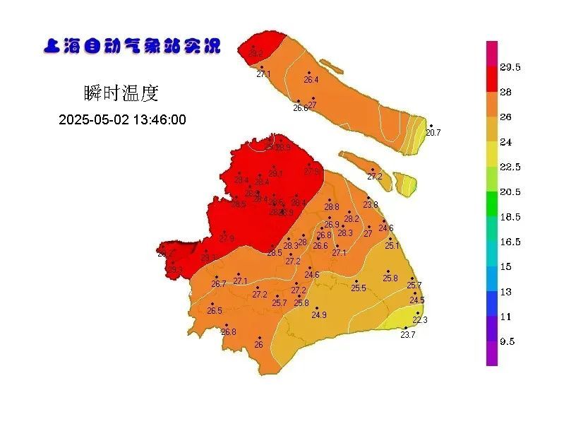 太刺激，上海天气马上大反转！气温飙升后再暴跌降雨，返程将受影响！