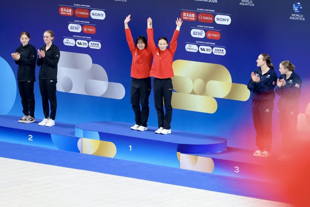 全红婵/陈芋汐，夺冠！