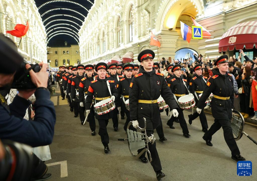 莫斯科举行卫国战争胜利日阅兵式彩排