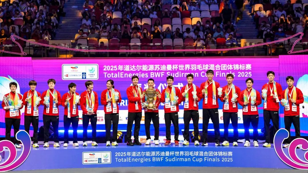 国羽第14次问鼎苏迪曼杯！