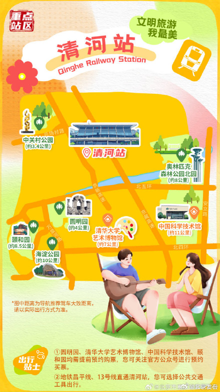 收藏！超实用的火车站周边文旅地图