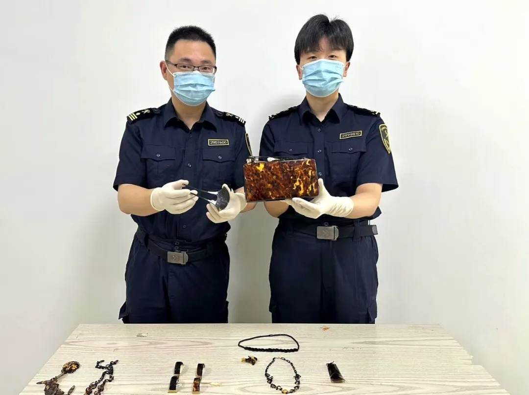 审美还是太超前了!杭州海关查获10件玳瑁制品 审美还是太超前了!杭州海关查获10件玳瑁制品