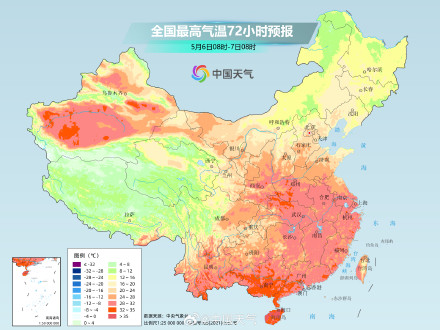 长江中下游最高温将降至25℃左右 东北等地气温持续偏低 长江中下游最高温将降至25℃左右 东北等地气温持续偏低