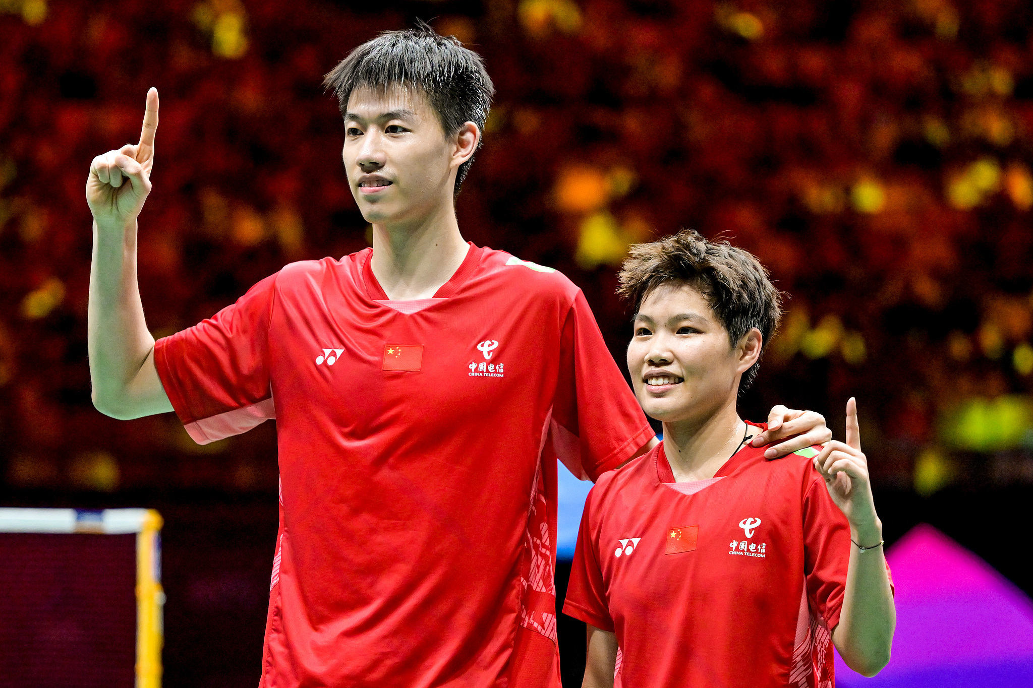 祝贺！中国羽毛球队夺得苏迪曼杯四连冠