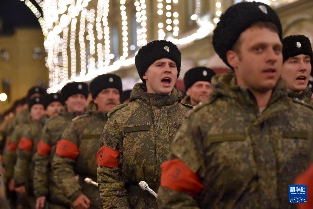 莫斯科举行卫国战争胜利日阅兵式彩排