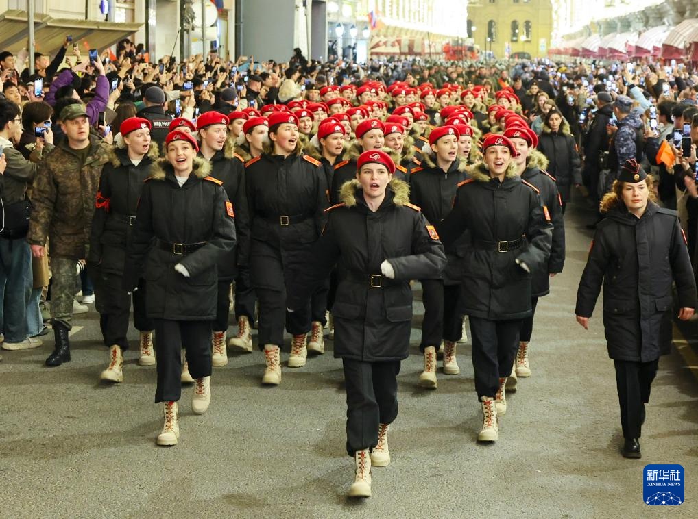 莫斯科举行卫国战争胜利日阅兵式彩排