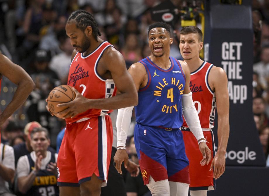 掘金6人得分上双抢七大胜快船 晋级西部半决赛 掘金6人得分上双抢七大胜快船 晋级西部半决赛