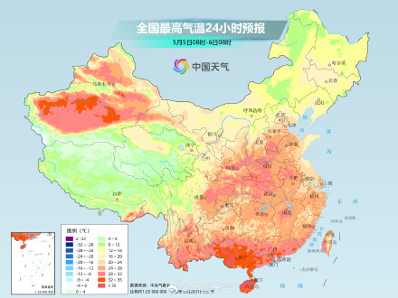 立夏开启！我国30℃+范围将扩大