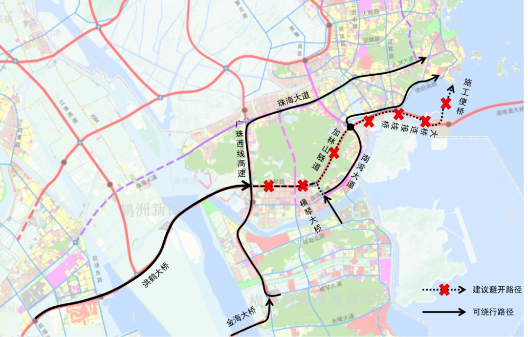 港珠澳大桥珠海公路口岸通关迎来高峰!避开这些道路→ 港珠澳大桥珠海公路口岸通关迎来高峰!避开这些道路→