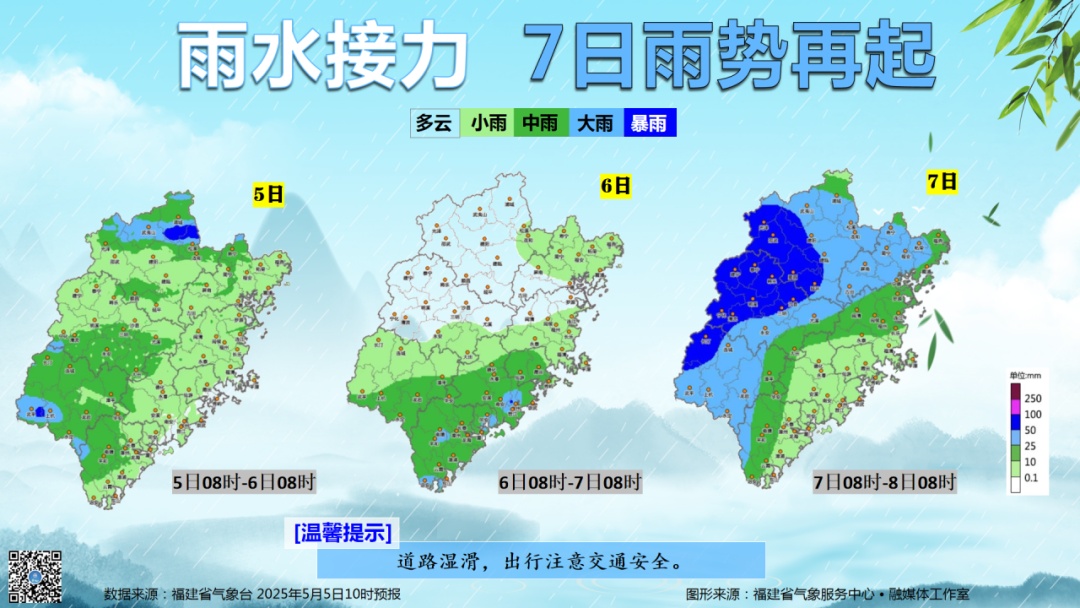 暴雨!冰雹!福建将迎强对流!福州未来三天 “雨雨雨” ! 暴雨!冰雹!福建将迎强对流!福州未来三天 “雨雨雨” !