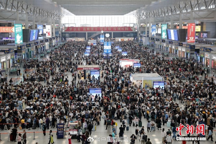 铁路五一假期发送旅客超1亿人次 铁路五一假期发送旅客超1亿人次