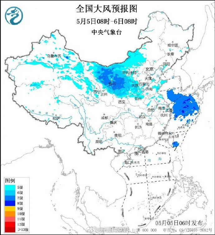 陕西局地有沙尘暴，部分高速路段临时管控！