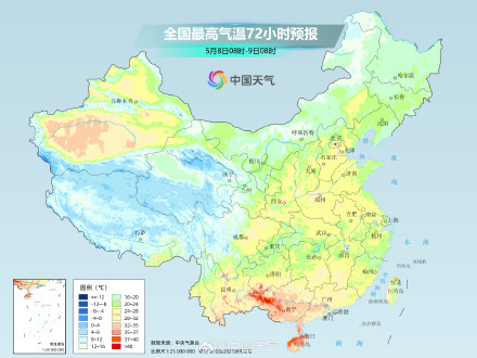 华南江南南部等地迈入夏季门槛 全国大部气温将在波动中上升