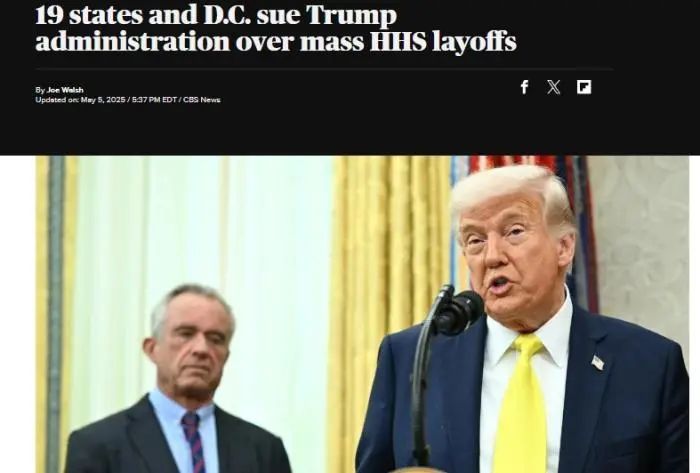 美国20名总检察长,集体起诉美国政府 美国20名总检察长,集体起诉美国政府