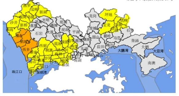 深圳上演“一秒天黑”，广东多地发布暴雨预警