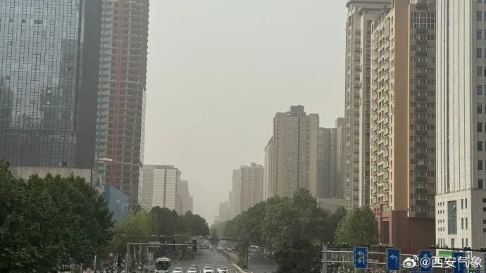 中央气象台发布沙尘暴预警 陕西新一轮降温降雨时间确定→