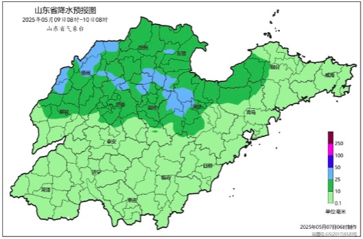 雷雨或阵雨+局部冰雹，山东发布天气预报