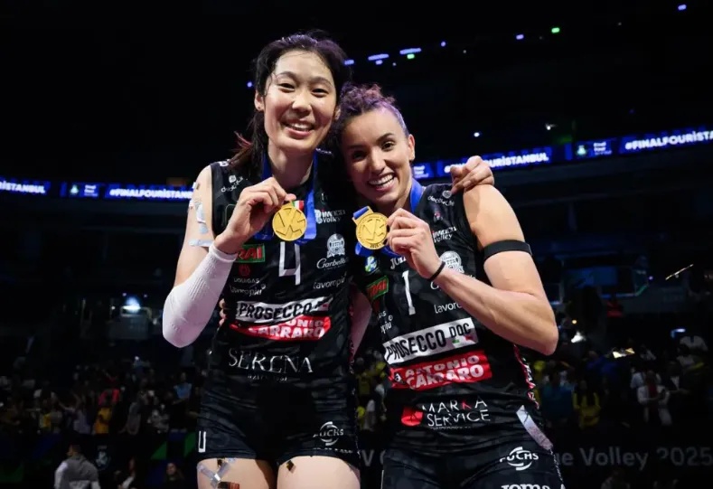 朱婷,获评! 朱婷,获评!