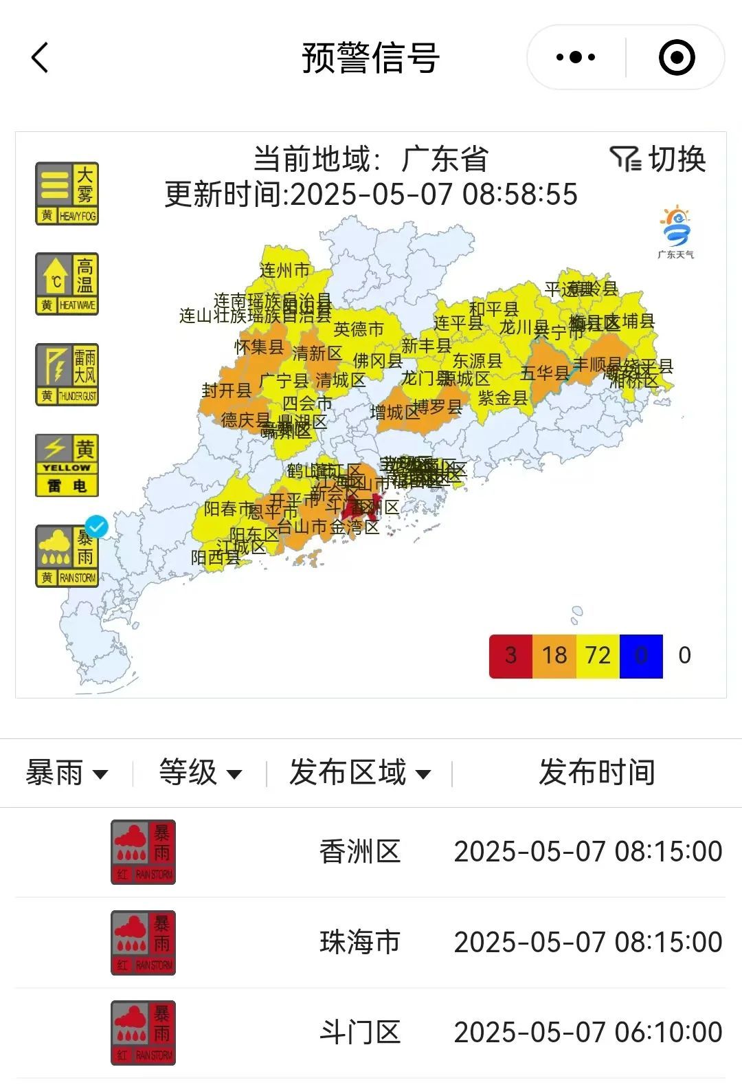 广东局地“倒水”超200毫米，一地紧急发布停课通知！新一轮降雨将在……