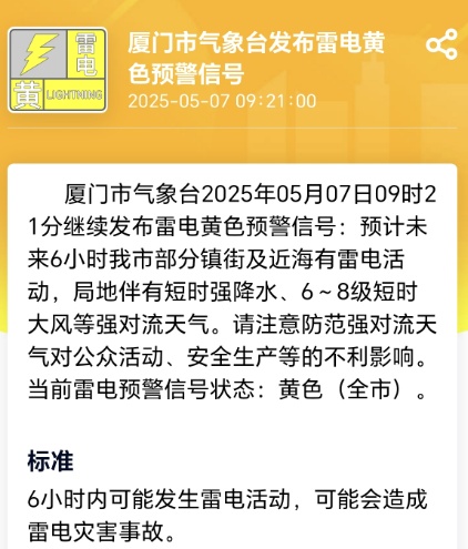 今起，一轮大范围降雨来袭！厦门连续4天……
