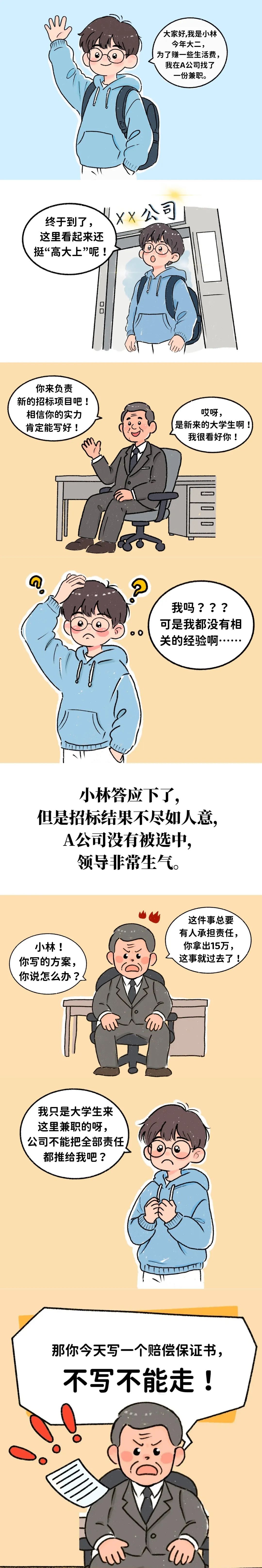 兼职当教练，却让我负责招投标，失败后竟被索赔15万？