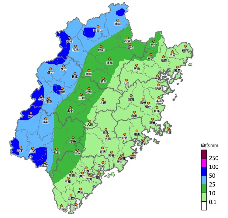 暴雨预警Ⅳ级！福建有强降水！福州最强降雨将出现在9~10日