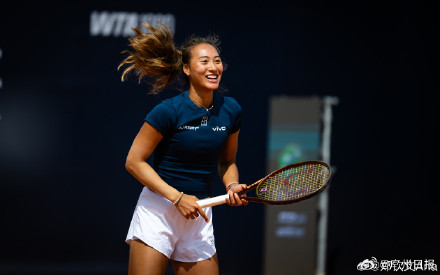 加油!郑钦文周五迎罗马赛首秀 加油!郑钦文周五迎罗马赛首秀