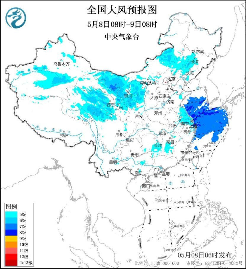 南方降雨进入最强时段 并伴有大范围强对流天气