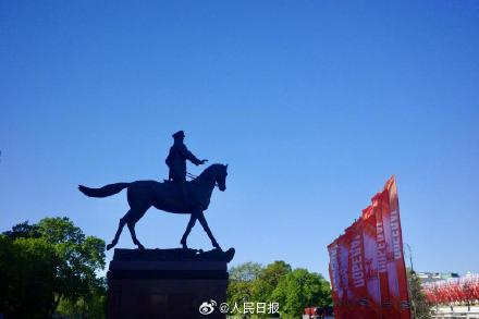 带你看!红场阅兵前夕的莫斯科街头 带你看!红场阅兵前夕的莫斯科街头