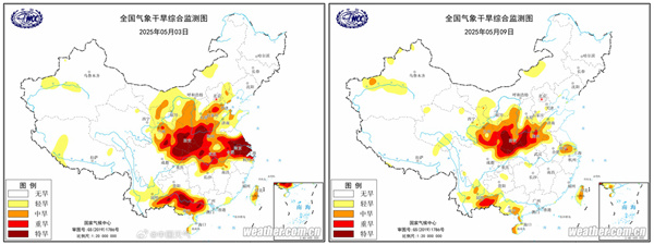 暴雨大暴雨已现！这些地方气象干旱得到缓解 周末的雨都会在哪儿？