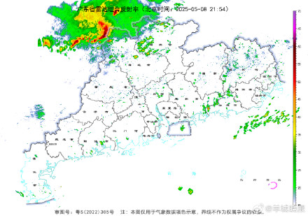 强对流云系即将进入广东 ，粤北局地发布“风雨雹”预警