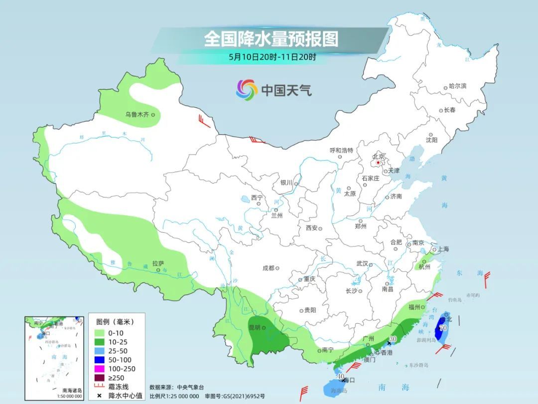 暴雨大暴雨已现 多地干旱得到缓解 周末哪儿还有雨？
