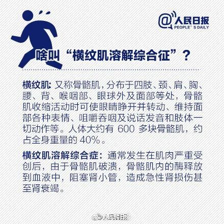 超标近300倍！福州一男子突击运动后确诊“横纹肌溶解综合征”