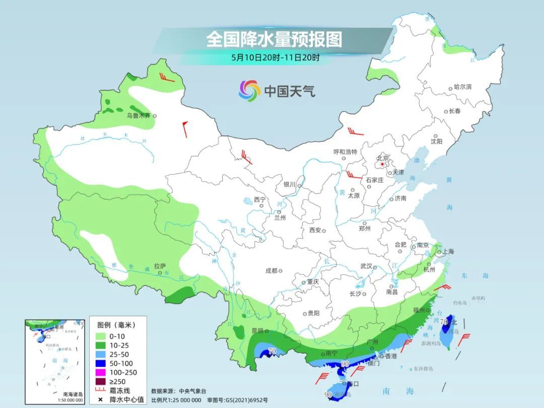 雨水先歇2天！下周、下下周还有两轮大范围降水