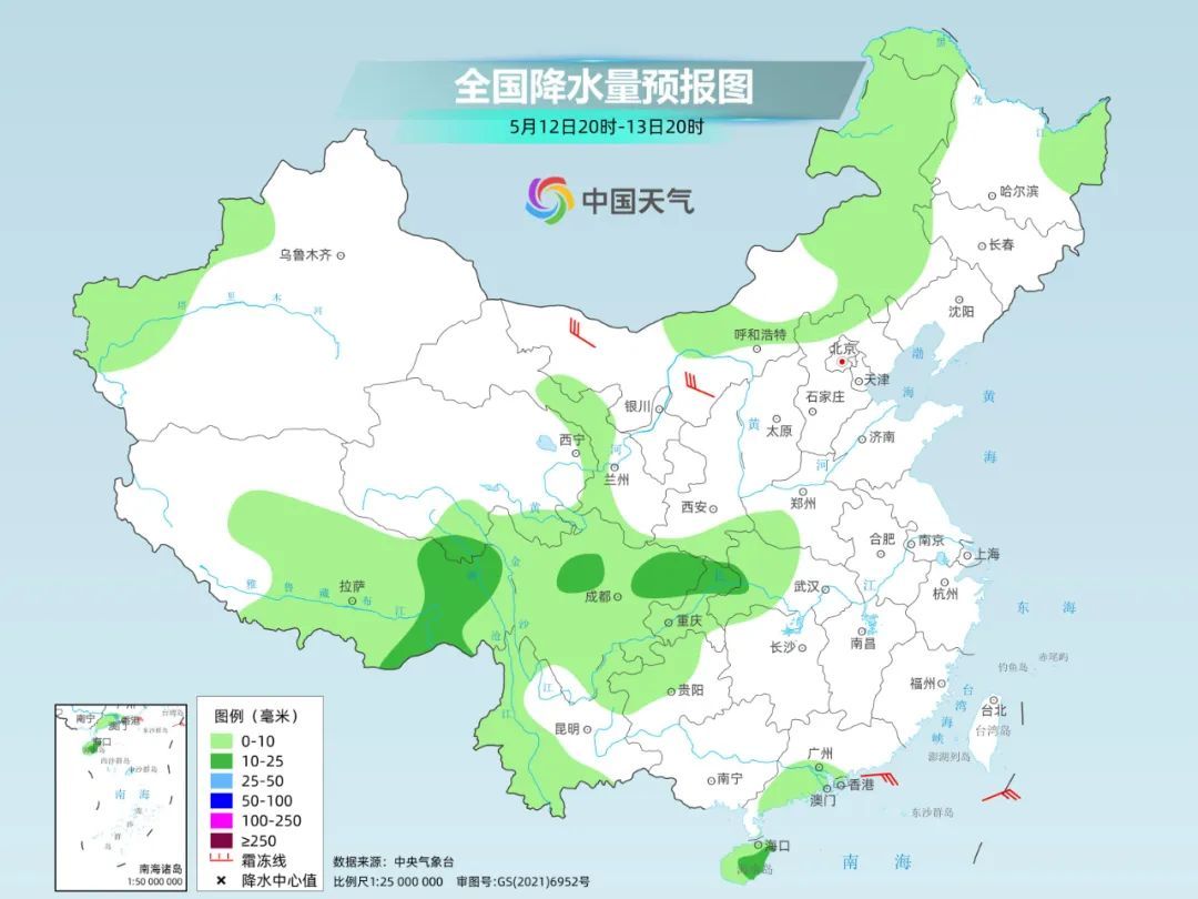 雨水先歇2天！下周、下下周还有两轮大范围降水
