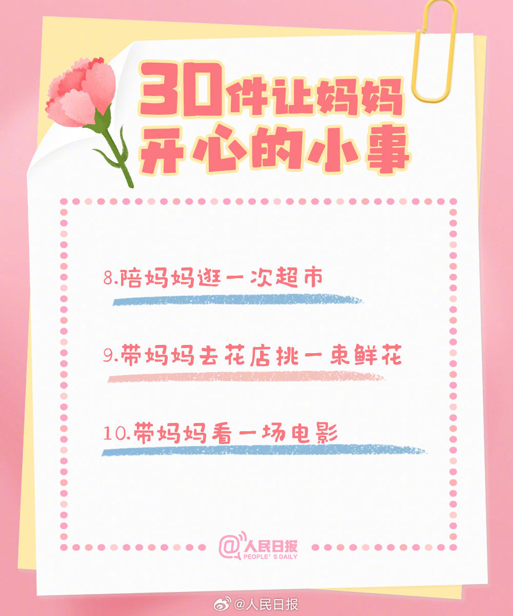 每一天都要爱妈妈!30件让妈妈嘴角上扬的暖心事 每一天都要爱妈妈!30件让妈妈嘴角上扬的暖心事
