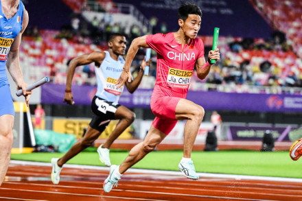中国男子4×400米接力队首获世锦赛资格