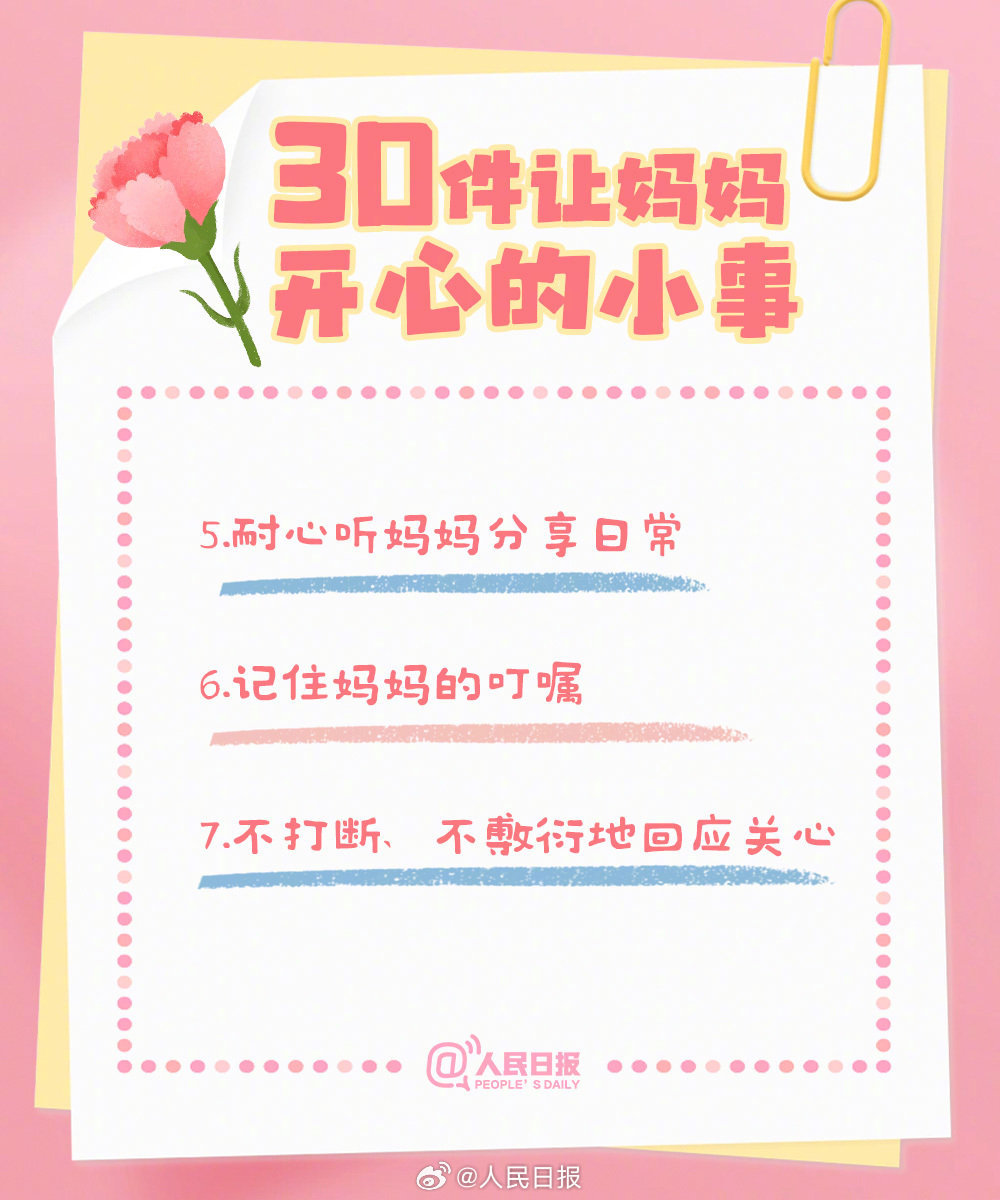 每一天都要爱妈妈!30件让妈妈嘴角上扬的暖心事 每一天都要爱妈妈!30件让妈妈嘴角上扬的暖心事