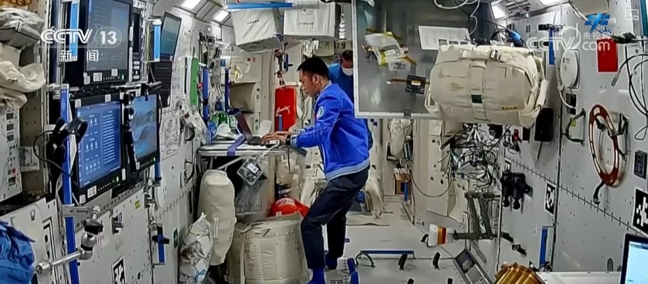 添置新防护→医疗救护→科学实（试）验…… | 神二十乘组工作周记亮点多