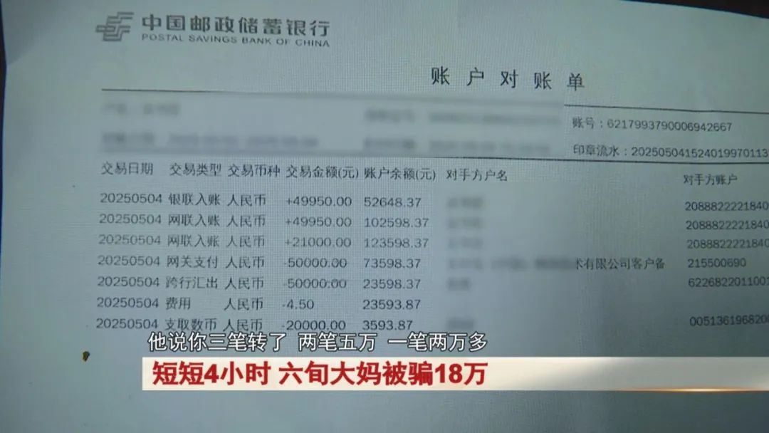 短短4小时，六旬大妈被骗18万！小心这种“客服”！