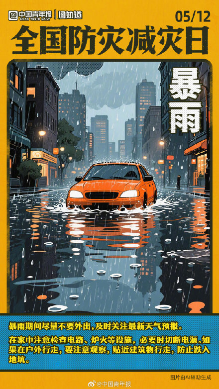 全国防灾减灾日：这些应急知识关键时刻能救命