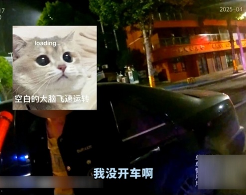 “兄弟吵架……我没开车啊！”醉驾司机路口酣睡，被交警喊醒后满嘴胡话
