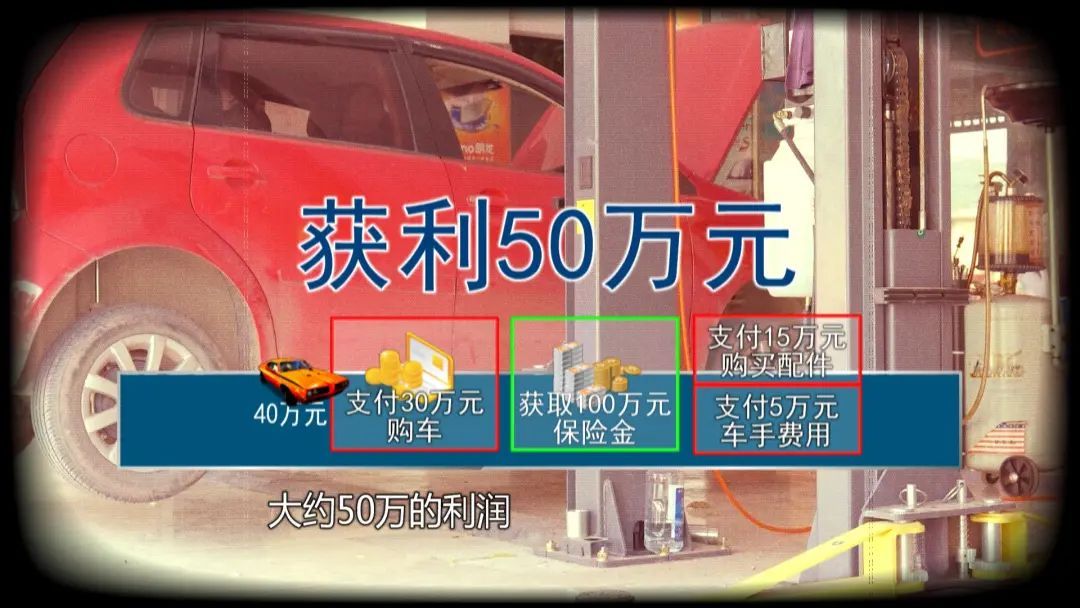 居然有人自导自演车祸，将影视剧里面的画面照进现实？