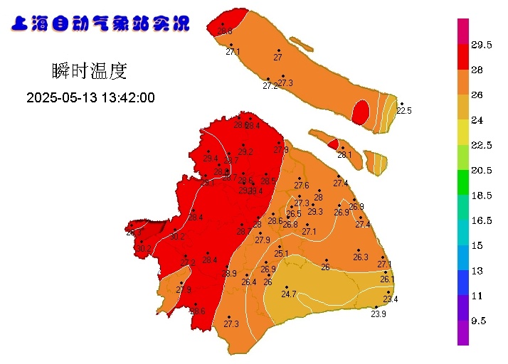 上海已开启入夏冲刺！明天高达31℃，雨水也要上线了，周五有较明显降水
