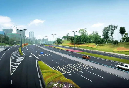 连接成都双机场的快速通道预计本月通车