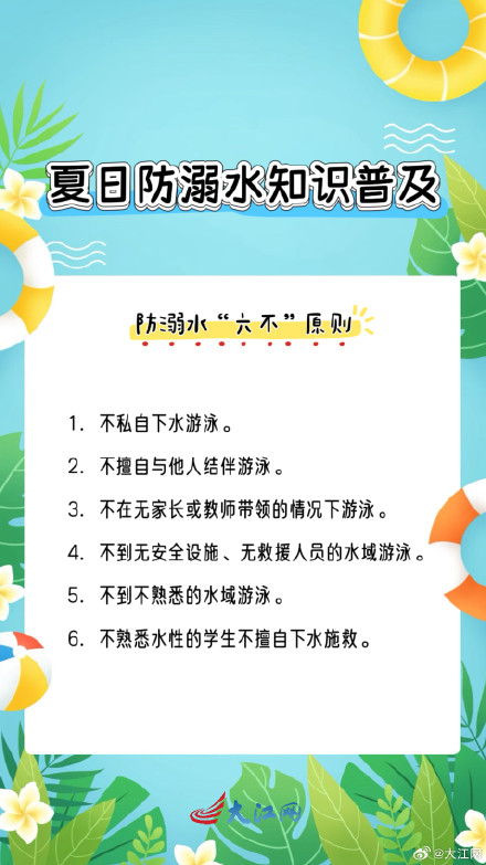 夏日防溺水知识普及