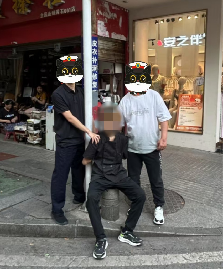 看吧→蒙面盗窃根本逃脱不了！