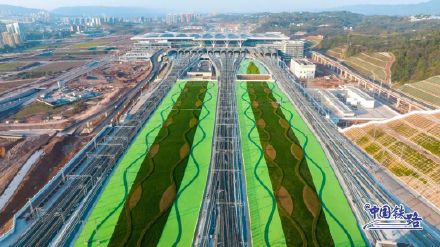 中国高铁站的“站房美学”！重庆东站即将惊艳亮相